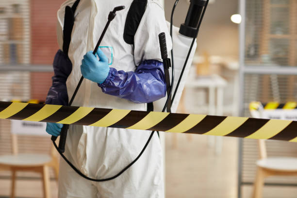 Professional Blood Cleanup technician working in Deerfield, OH